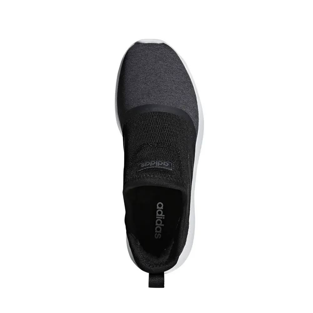 ADIDAS W LITE RACER SLIPON BLACK/BLACK/GRY RUNNING SHOES 9